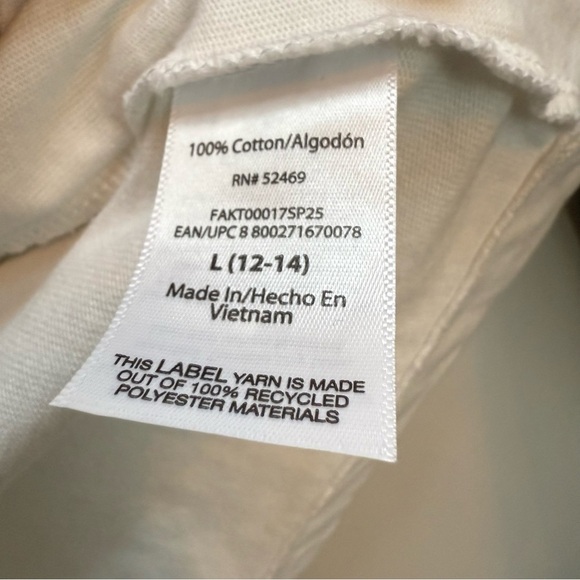 Free Assembly White Ruffled Flutter Sleeve Blouse - Picture 4 of 5